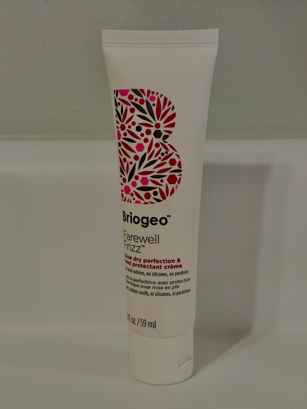 Briogeo Farewell Frizz Blow Dry Protection & Heat Protectant Cream 2oz Brand New